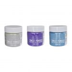 Green Purple Blue Glitters Trio
